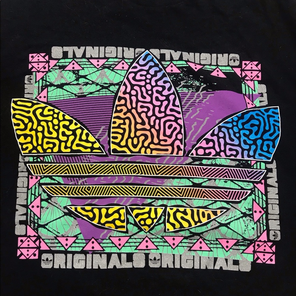 Adidas Vintage 90’s Neon Originals T-shirt